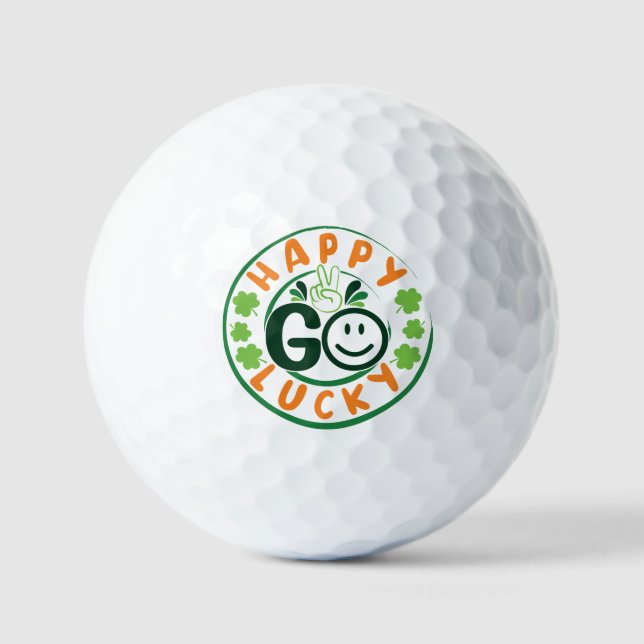 Happy Go Lucky-52904 Golf Balls (Front)