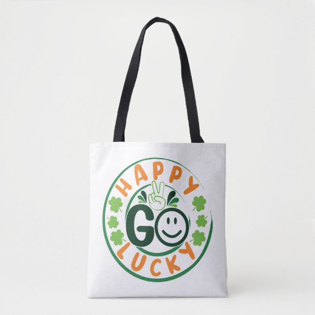 Happy Go Lucky-52904 Tote Bag (Front)