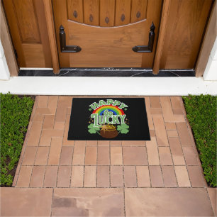 Happy Go Lucky Doormat