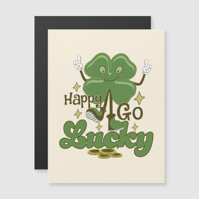 Happy Go Lucky St. Patrick's Day (Front/Back)