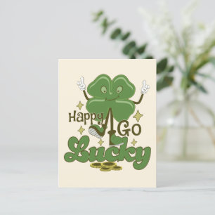 Happy Go Lucky St. Patrick's Day Postcard