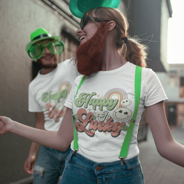 Happy Go Lucky T-Shirt (Creator Uploaded)