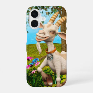 Happy Goat iPhone 16 Case