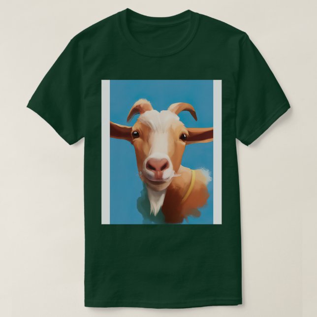 Happy Goat T-Shirt (Design Front)