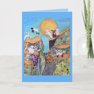 Happy Goats Birthday Card