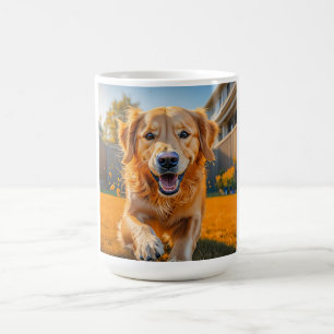Happy Golden Retriever Coffee Mug