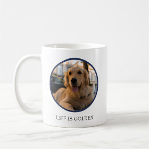 Happy Golden Retriever Coffee Mug