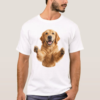 Happy Golden Retriever T-Shirt