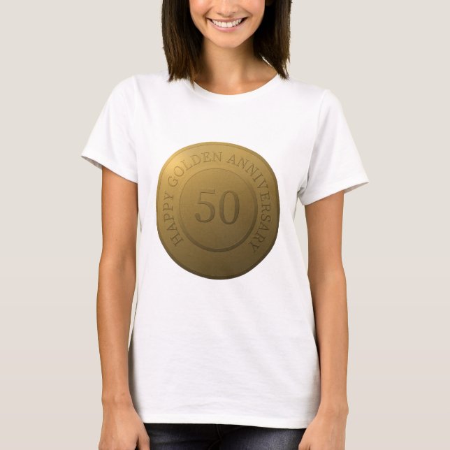 Happy golden wedding anniversary T-Shirt (Front)