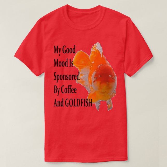 Happy Goldfish T-Shirt (Design Front)