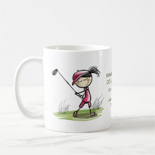 Happy Golfer Ladies League Coffee Mug