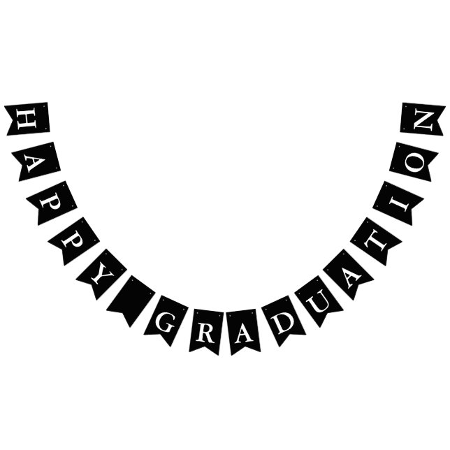 "Happy Graduation" Bunting Banner (All)