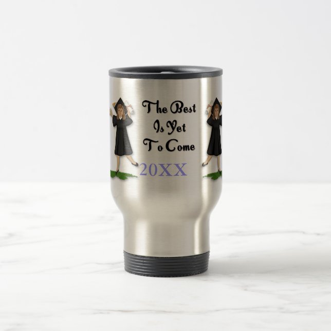 Happy Graduation Day  Graduates Travel Mug (Center)
