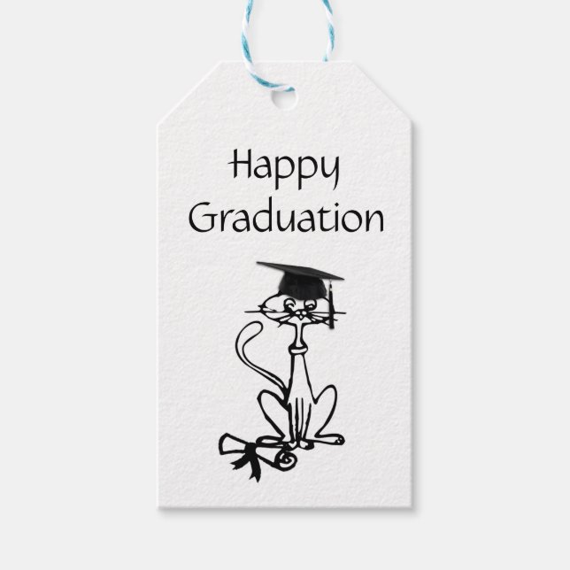 Happy Graduation Gift Tags (Front)