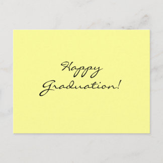 Happy Graduation! Postcard