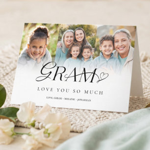 Happy Grandparents Day Best Gram Ever Collage Card