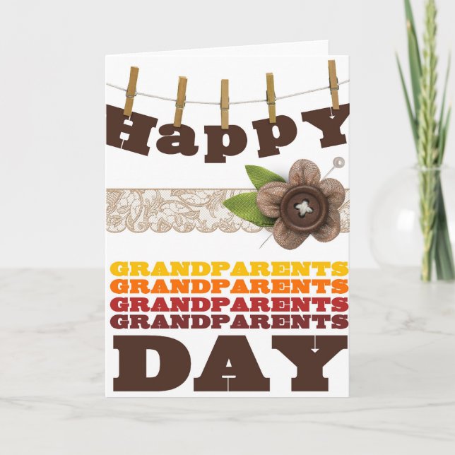 Happy grandparents day card (Front)