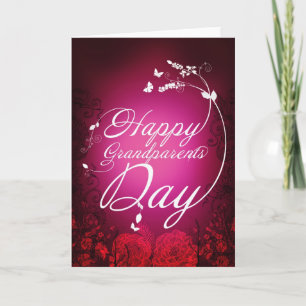Happy grandparents day card