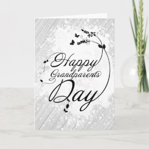 Happy grandparents day card