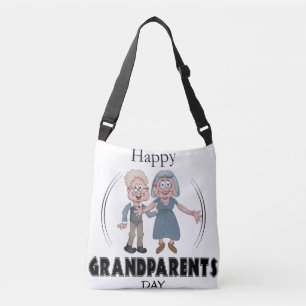 Happy Grandparents Day Crossbody Bag
