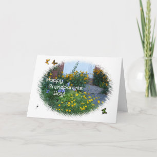 Happy Grandparents Day-Garden Flowers Card