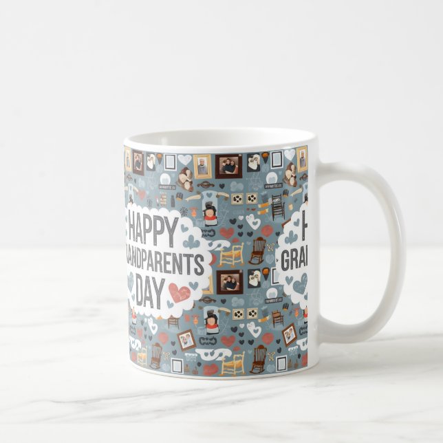 Happy Grandparents Day Gift Coffee Mug (Right)