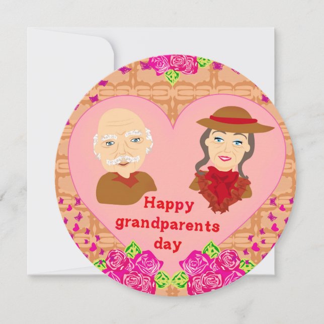 Happy grandparents day Invitation (Front)