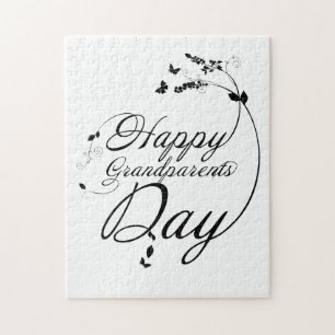 Happy grandparents day jigsaw puzzle