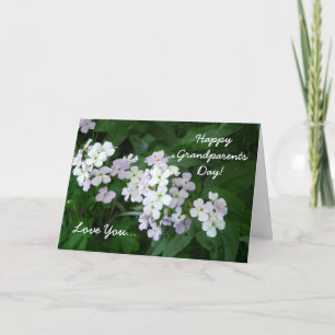 Happy Grandparents Day-Love You/Floral Card
