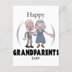 Happy Grandparents Day Postcard