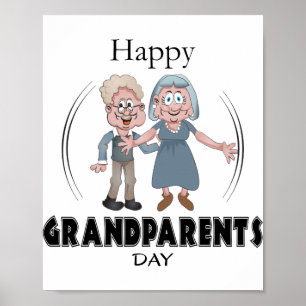 Happy Grandparents Day Poster