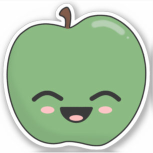 Happy Green Apple