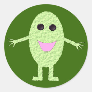 Happy Green Grape Sticker