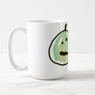 Happy Green Jack o Lantern Black Cat Coffee Mug