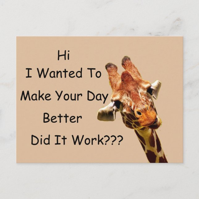 Happy Greetings Postcard (Front)