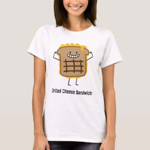 Happy Grilled Cheese Sandwich T-Shirt