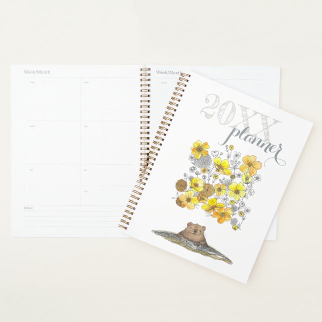 Happy Groundhog 2027 Planner (Display)