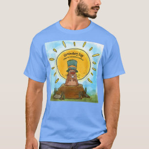 Happy Groundhog Day 2nd February Phil T-Shirt
