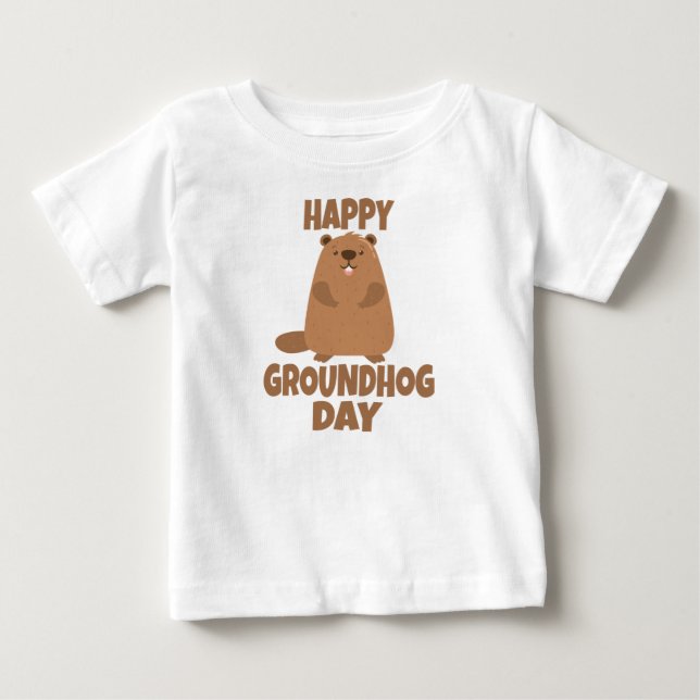 Happy Groundhog day Classic T-Shirt (Front)