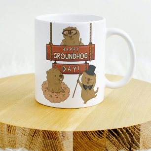 Happy Groundhog Day Coffee Mug