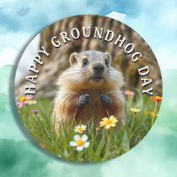 Happy Groundhog Day! Cute 