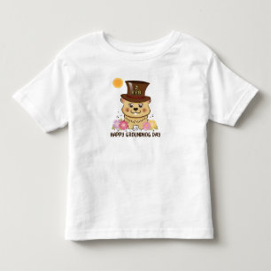 HAPPY GROUNDHOG DAY FEB 2 KIDS TODDLER T-Shirt