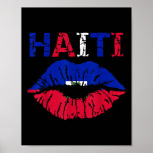 Happy Haitian Flag Day Haiti Independence Day 1804 Poster
