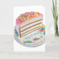 Happy Half Birthday Cake
