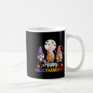 Happy Hallothanksmas Gnomes Lover Halloween Merry  Coffee Mug