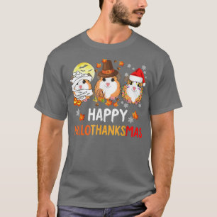 Happy Hallothanksmas Guinea Pigs T-Shirt