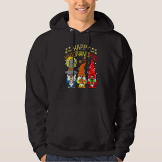 Happy HalloThanksMas Halloween Thanksgiving Christ Hoodie