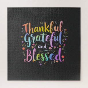 Happy HalloThanksmas Halloween, Thanksgiving, Xmas Jigsaw Puzzle