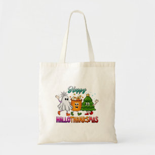 Happy Hallothanksmas Tote Bag