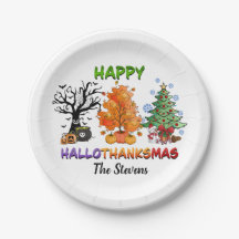 Happy Hallothanksmas with trees